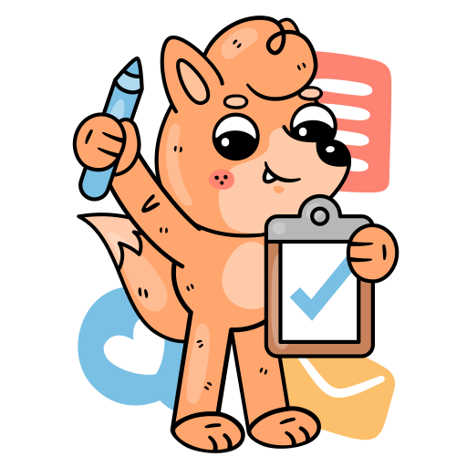 lista de verificación gratis sticker