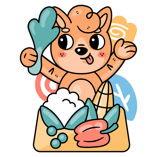 Vegetable free sticker