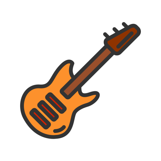 guitarra icono gratis