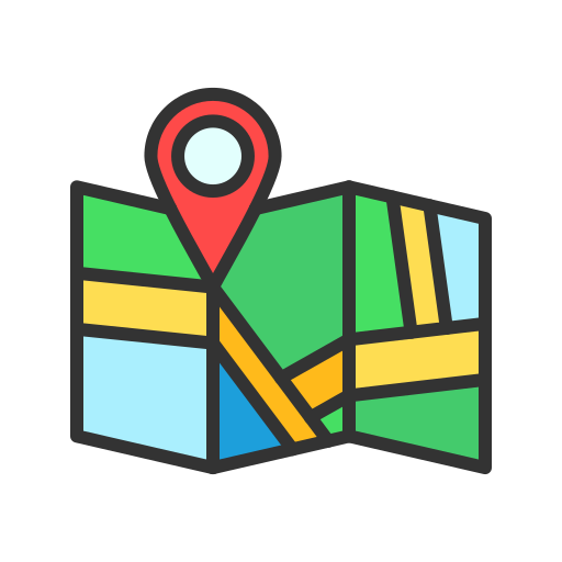 mapa icono gratis