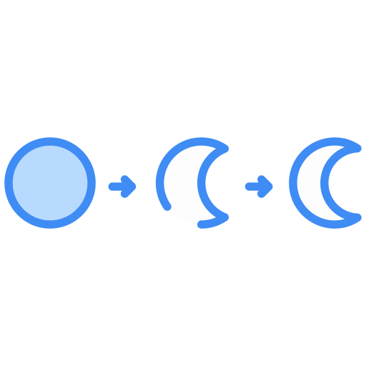 fase da lua grátis ícone fase da lua grátis ícone
