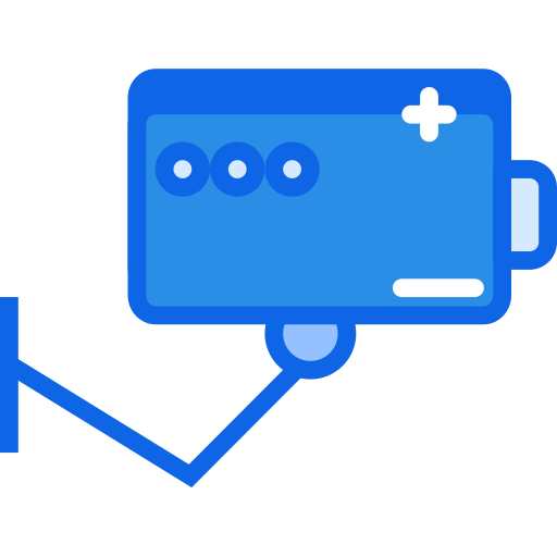 circuito cerrado de televisión icono gratis