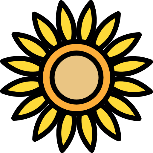 girasol icono gratis