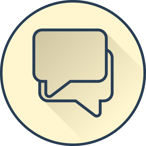 bulle de discussion Icône gratuit