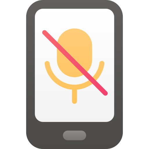 micrófono apagado icono gratis