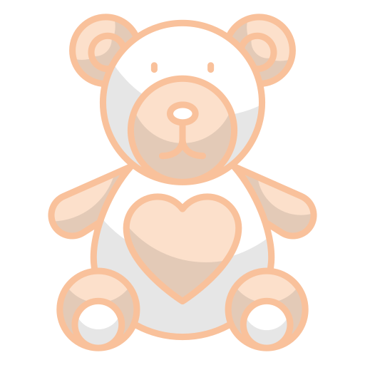 oso de peluche icono gratis