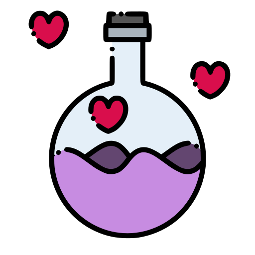 poción de amor icono gratis