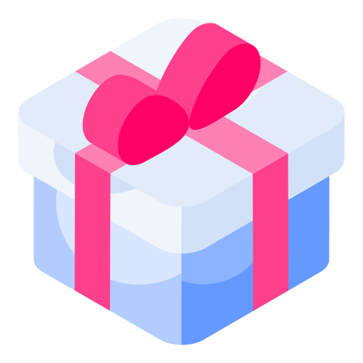 caja de regalo icono gratis