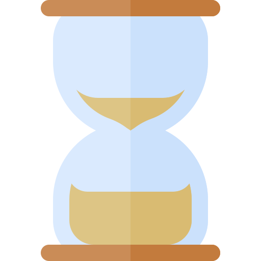 reloj de arena icono gratis