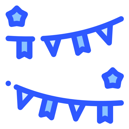 guirnalda icono gratis