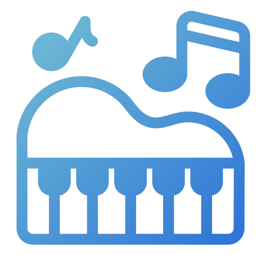 piano icono gratis