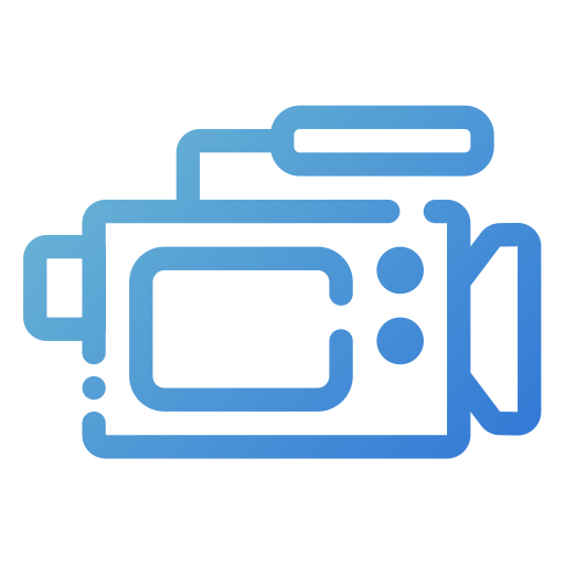 camara de video icono gratis