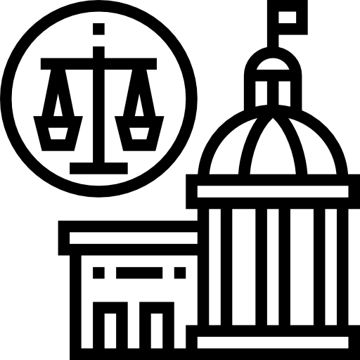 justizgericht kostenlos Icon justizgericht kostenlos Icon