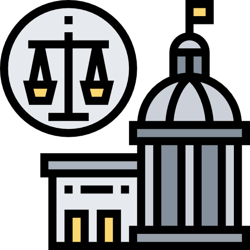 Justice court - Free security icons