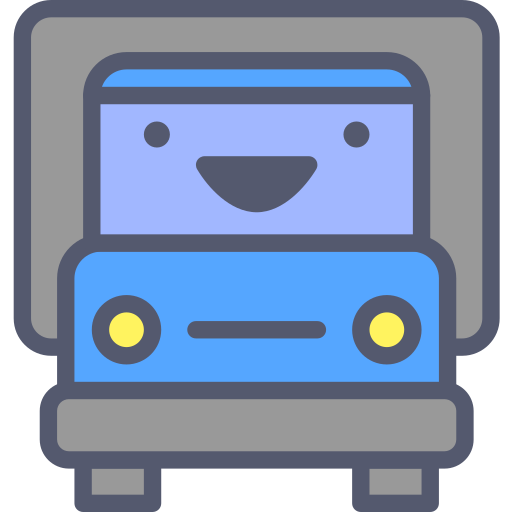 camión icono gratis