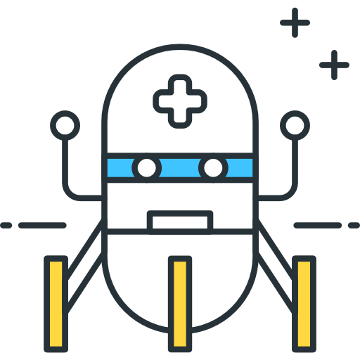 robot médico icono gratis