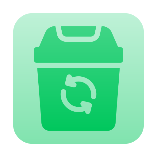 papelera de reciclaje icono gratis