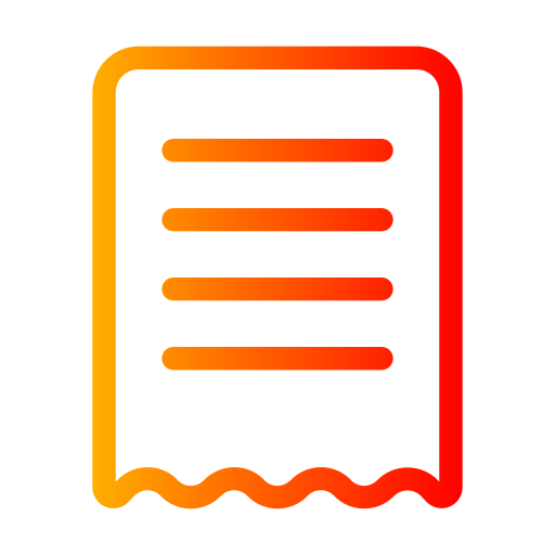 factura icono gratis