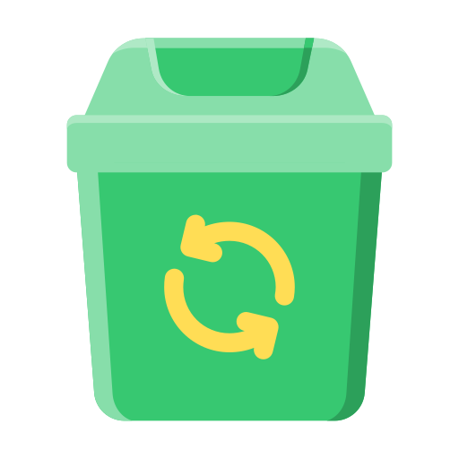 papelera de reciclaje icono gratis