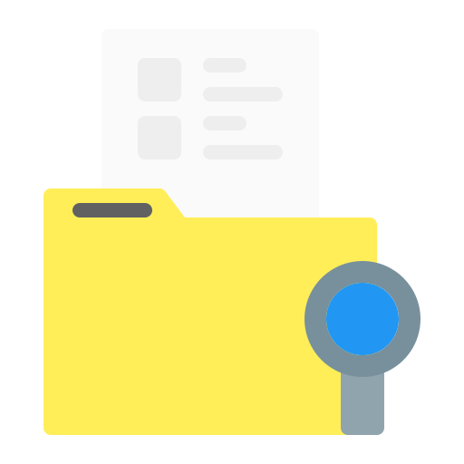 explorador de archivos icono gratis