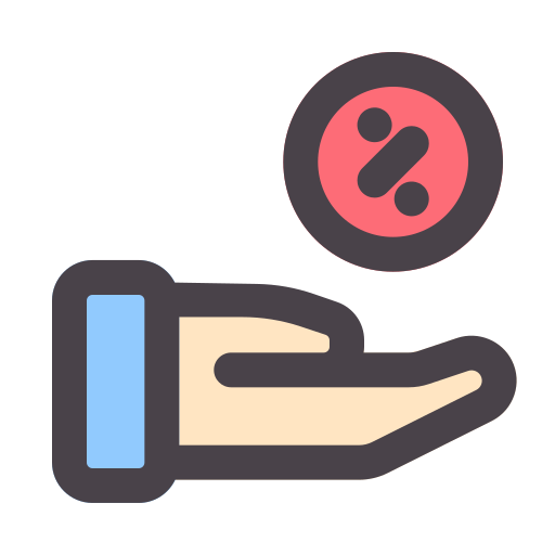 descuento icono gratis