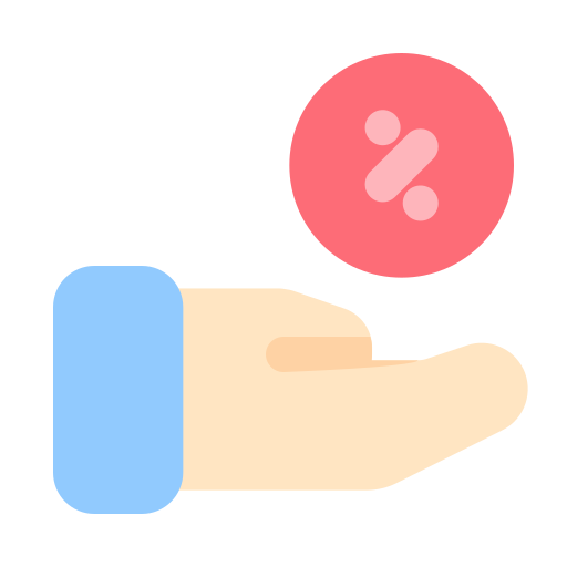 descuento icono gratis