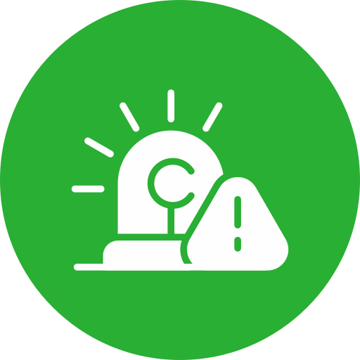 Чрезвычайная ситуация бесплатно иконка