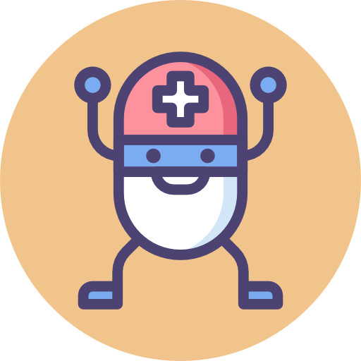 robot médico icono gratis