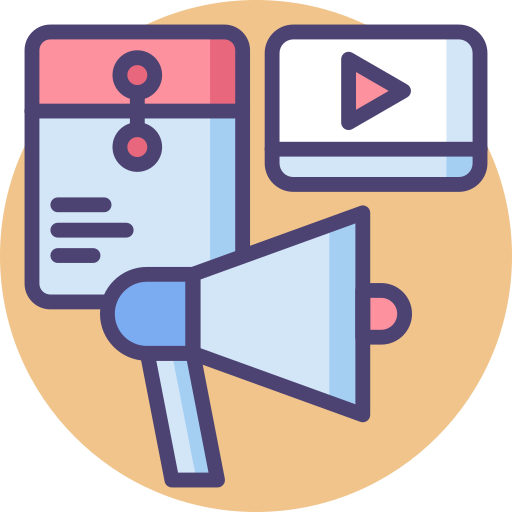 márketing icono gratis