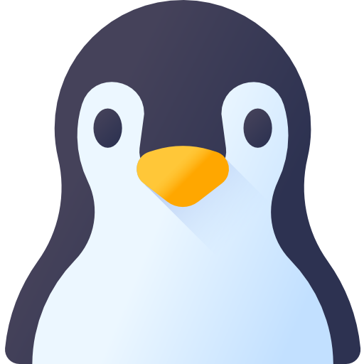 Penguin D Color Icon