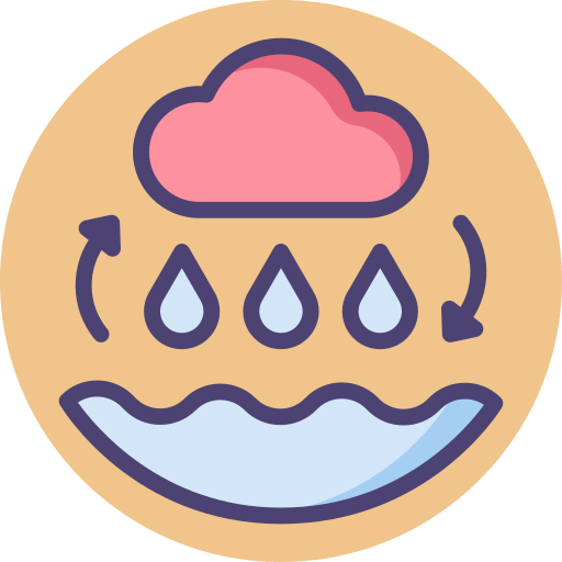 Water cycle free icon Water cycle free icon