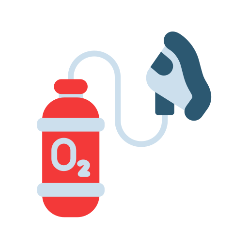 Oxygen mask free icon Oxygen mask free icon