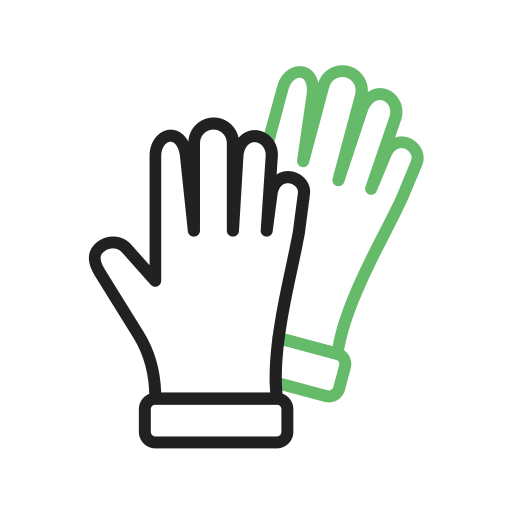 guantes icono gratis