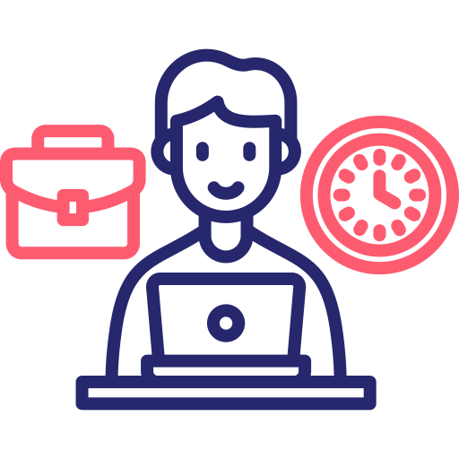 trabajar icono gratis