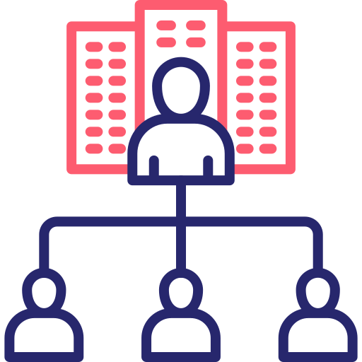 organización icono gratis