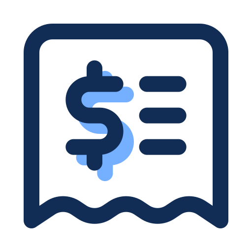 factura icono gratis