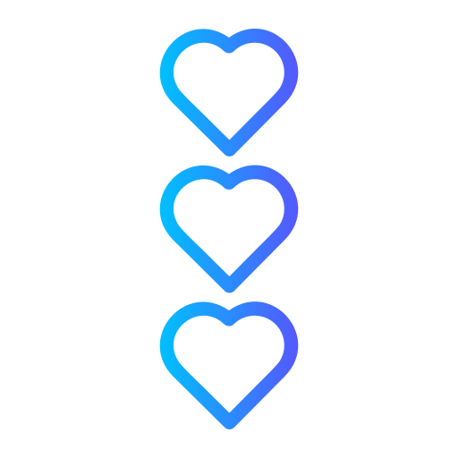 corazones icono gratis