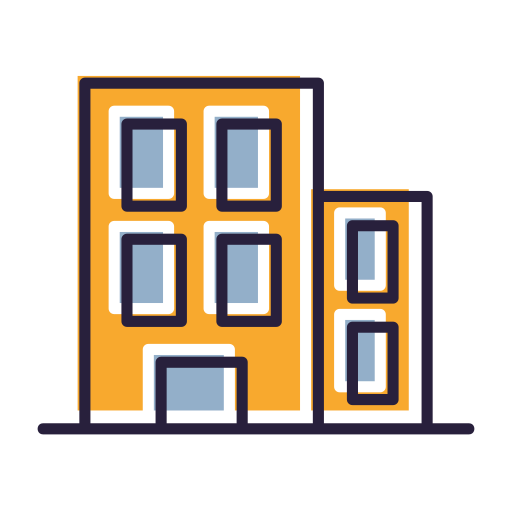 bâtiments Icône gratuit