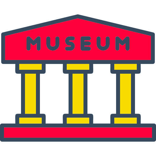 museu grátis ícone museu grátis ícone