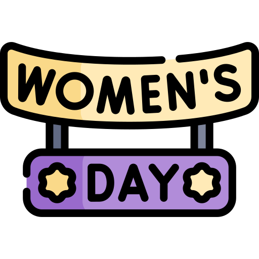 dia de la mujer icono gratis