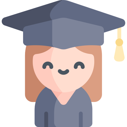 graduación icono gratis