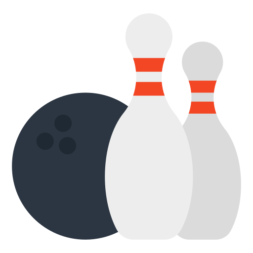 juego de bolos icono gratis