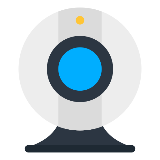cámara web icono gratis