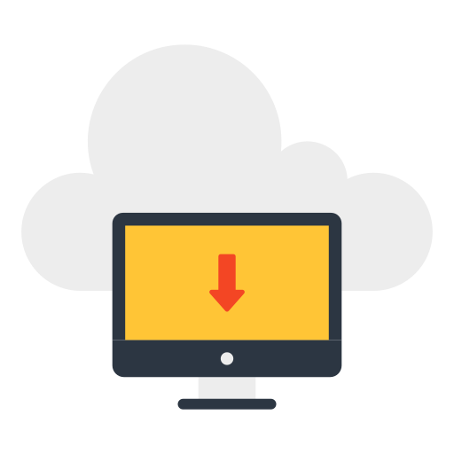 almacenamiento en la nube icono gratis
