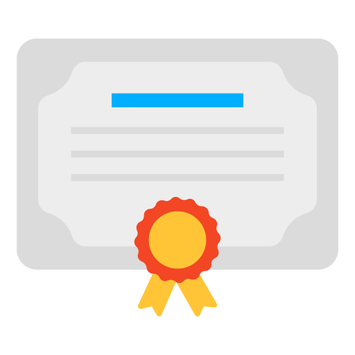 diploma grátis ícone