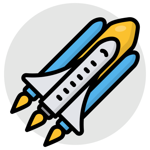 Rocket free icon Rocket free icon