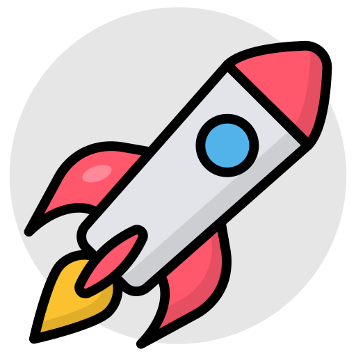 Rocket free icon Rocket free icon