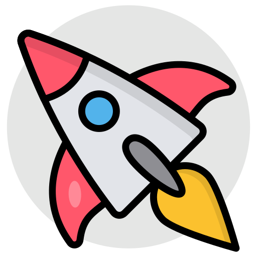 Rocket free icon Rocket free icon