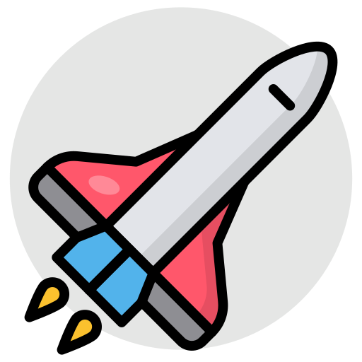 Rocket free icon Rocket free icon