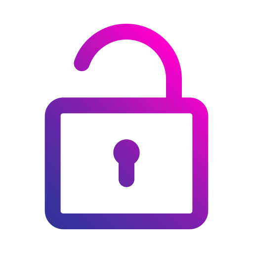 Unlock free icon